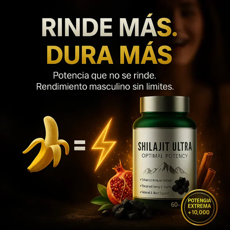 SHILAJIT ULTRA: EL SECRETO DE LOS AFRICANOS PARA AUMENTAR EL TAMAÑO