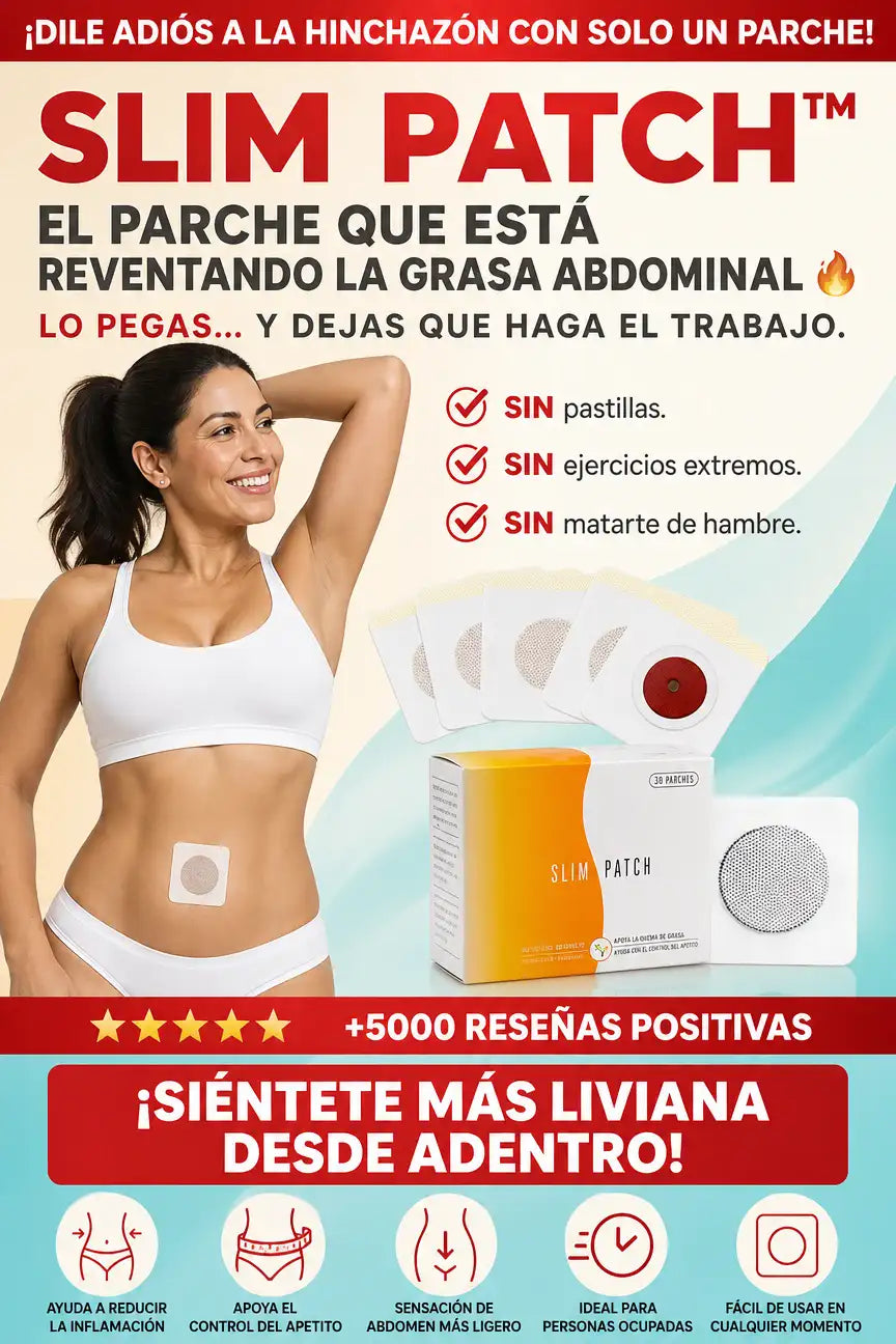 SLIM PATCH - PACK ADELGAZANTE NATURAL - PRODUCTO ORIGINAL (1 CAJA X 30 UNIDADES)