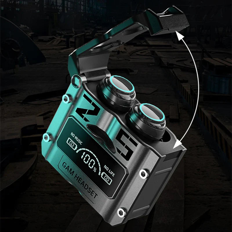 AUDÍFONOS GAMER M25 INALÁMBRICOS BLUETOOTH CON POWERBANK