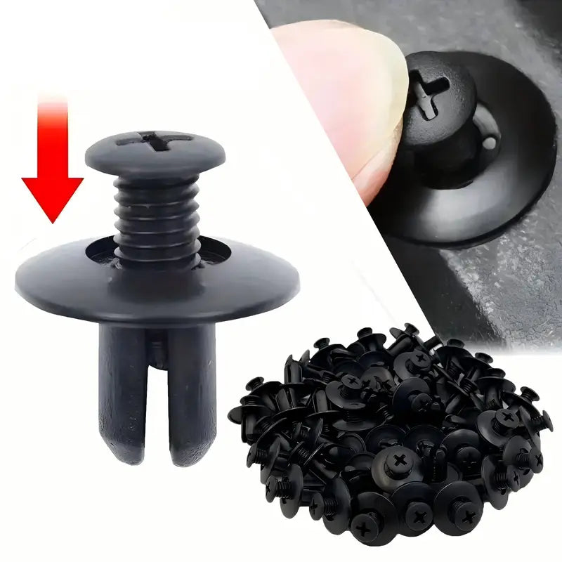 KIT DE CLIPS "REMACHES" PARA CARRO 100 PIEZAS