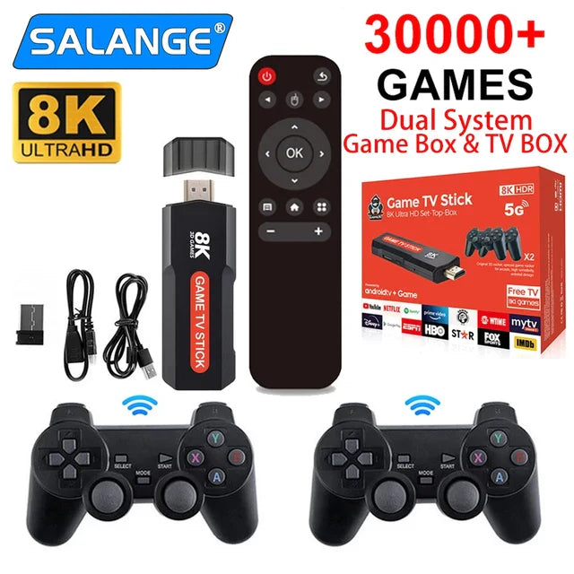 GAME TV STICK PRO + CANALES PREMIUM