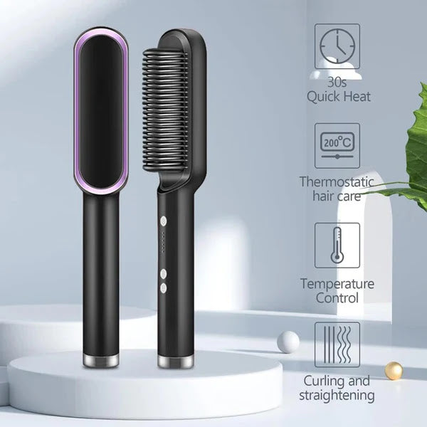 CEPILLO ALISADOR ANTI-FRIZZ – LISO RÁPIDO SIN ESFUERZO