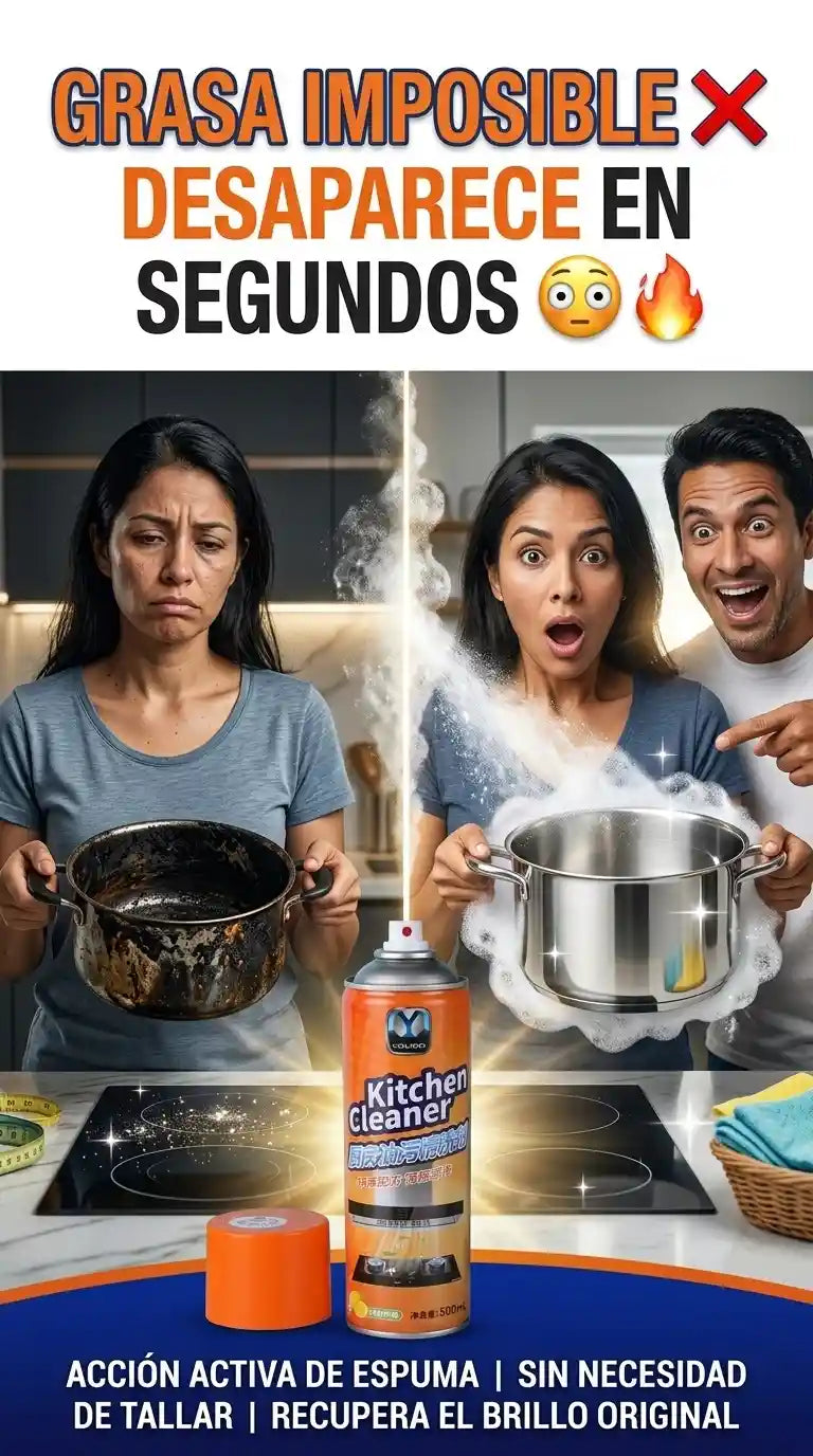 ELIMINA GRASA IMPOSIBLE™ - ESPUMA LIMPIADORA KITCHEN CLEANER