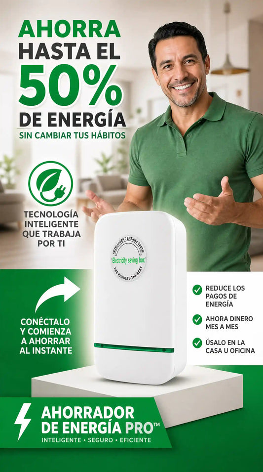 AHORRADOR DE ENERGÍA PRO™ | REDUCE TU RECIBO DE LUZ DESDE EL PRIMER MES