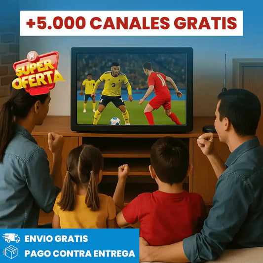 ANTENA DIGITAL 4K™: +5.000 CANALES, SERIES Y PELÍCULAS GRATIS