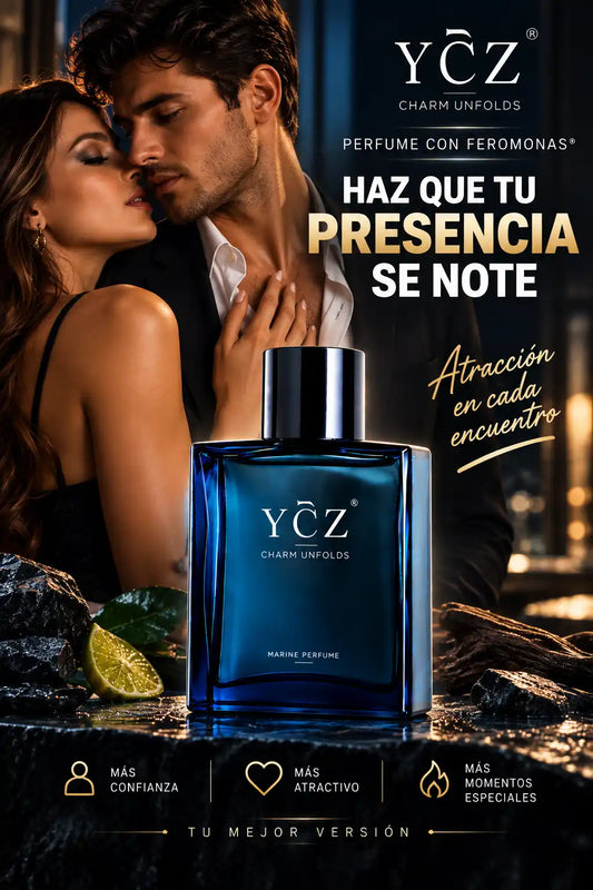 YCZ PERFUME CON FEROMONAS® - DESPIERTA UNA ATRACCIÓN IRRESISTIBLE EN LAS MUJERES AL INSTANTE