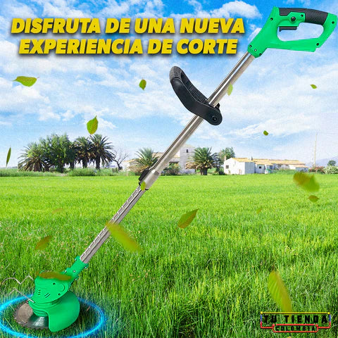 CORTADORA DE CÉSPED INALÁMBRICA CON 2 BATERÍAS – ¡POTENCIA Y LIBERTAD EN CADA CORTE!
