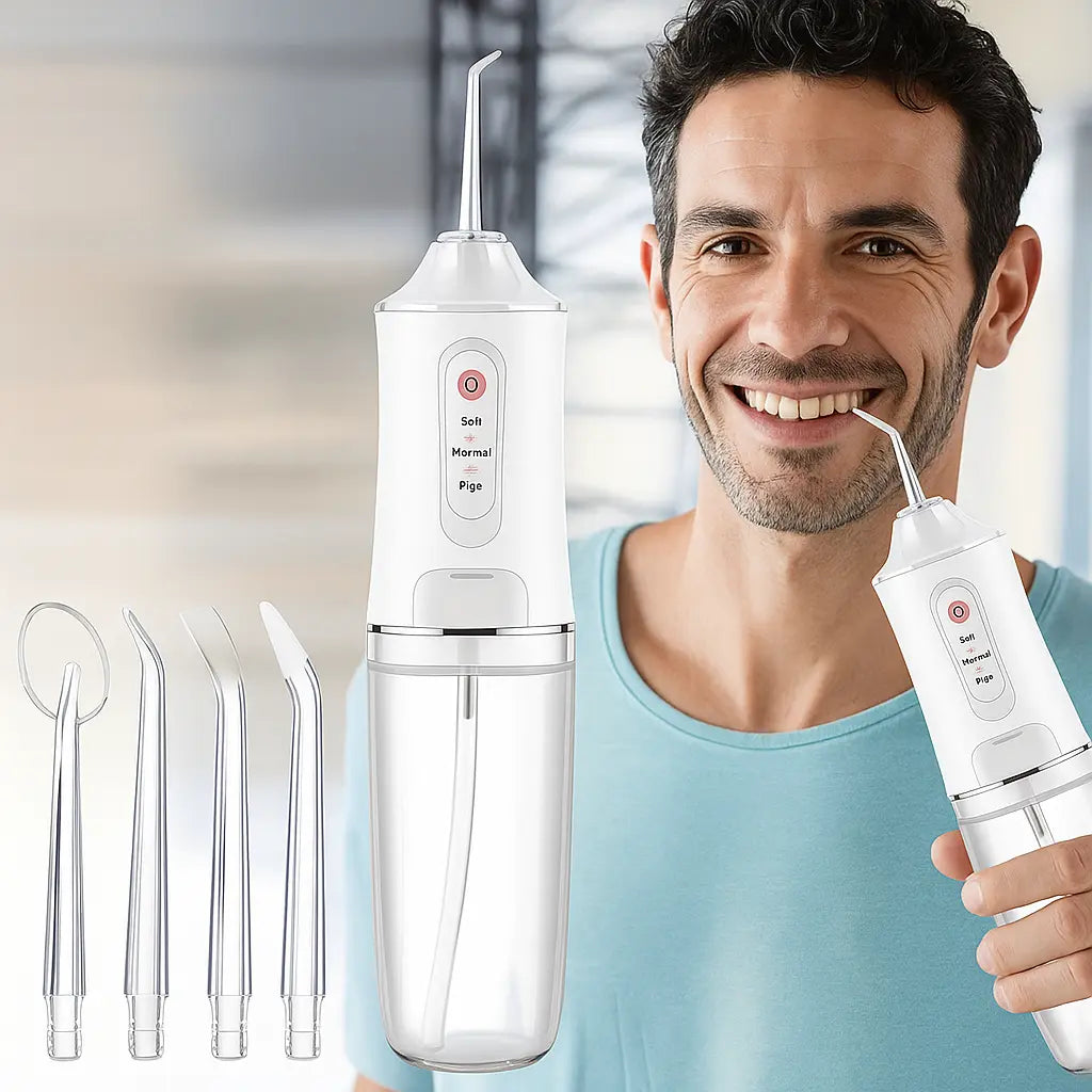 IRRIGADOR BUCAL POWERCLEAN – LIMPIEZA PROFUNDA, SONRISA IMPECABLE