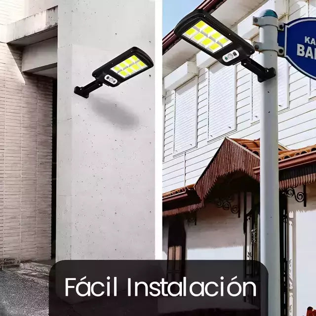 LÁMPARA SOLAR ANTI-FACTURAS – POTENCIA SIN CABLES NI COSTOS