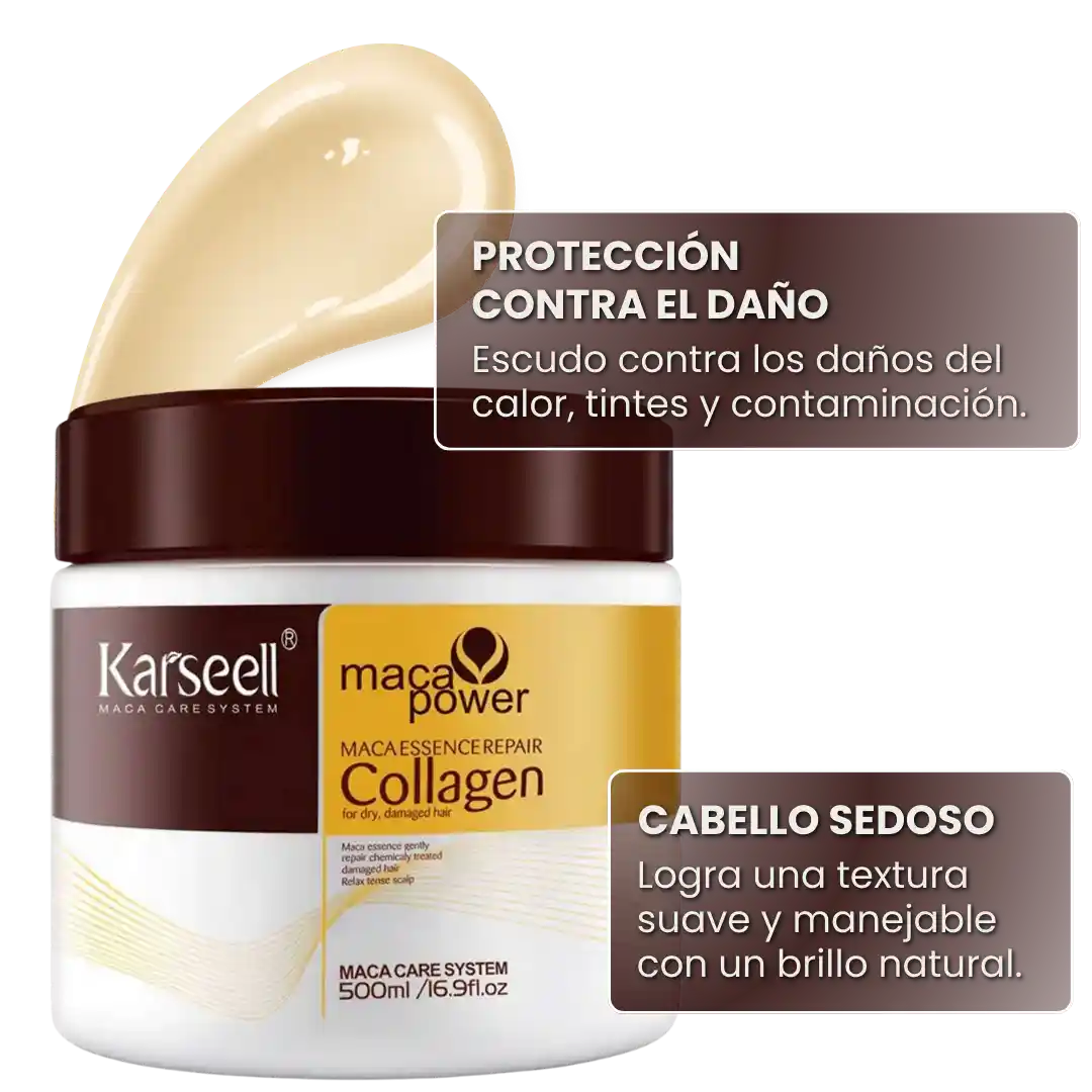 MASCARILLA CAPILAR KARSEELL – EL TRATAMIENTO QUE REVIVE HASTA EL CABELLO MUERTO