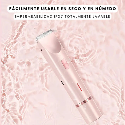 GLOWSHAVE PRO – MÁQUINA DE AFEITAR 2 EN 1 CON DOBLE CABEZAL