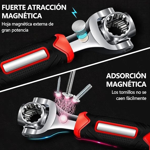LLAVE INGLESA MULTIFUNCIONAL 8 EN 1