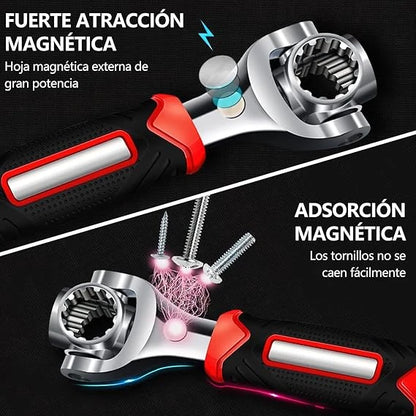 LLAVE INGLESA MULTIFUNCIONAL 8 EN 1