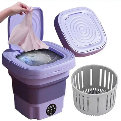 LAVADORA PLEGABLE DE 5 LITROS – DILE NO A LAVAR A MANO