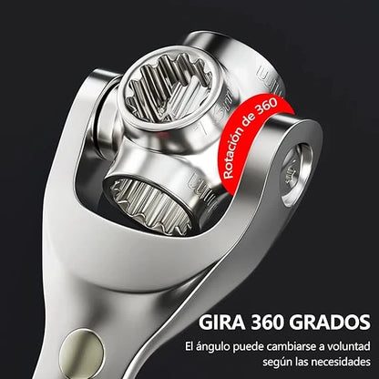 LLAVE INGLESA MULTIFUNCIONAL 8 EN 1