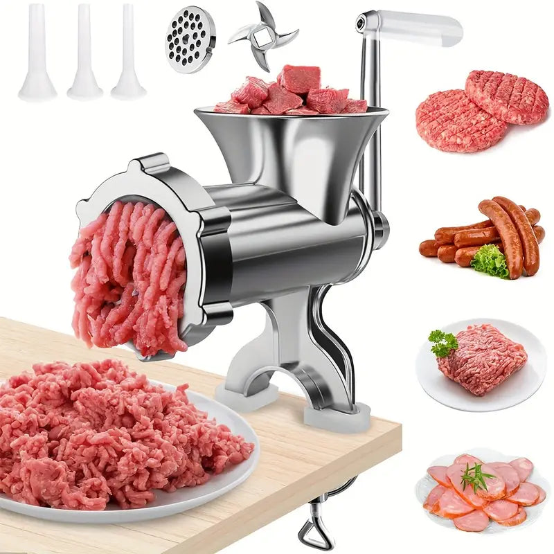 MOLINO MULTIFUNCIONAL 5 EN 1 – PERFECTO PARA CARNE, VERDURAS Y MUCHO MÁS