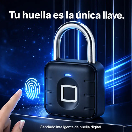 CANDADO INTELIGENTE DE HUELLA DIGITAL