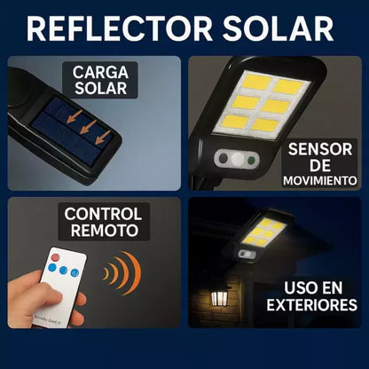 LÁMPARA SOLAR ANTI-FACTURAS – POTENCIA SIN CABLES NI COSTOS
