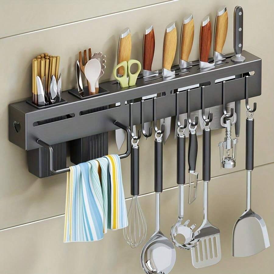 ORGANIZADOR DE CUCHILLOS Y UTENSILIOS DE COCINA