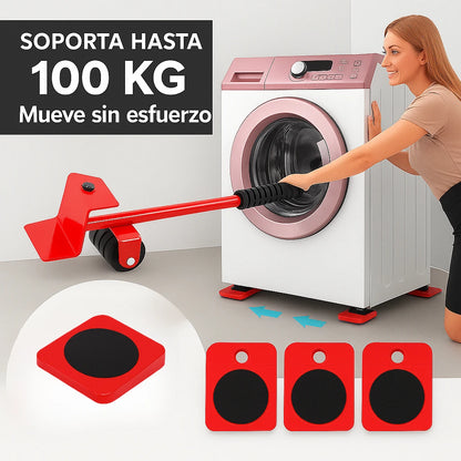 KIT ELEVADOR Y TRANSPORTADOR DE MUEBLES Y ELECTRODOMÉSTICOS