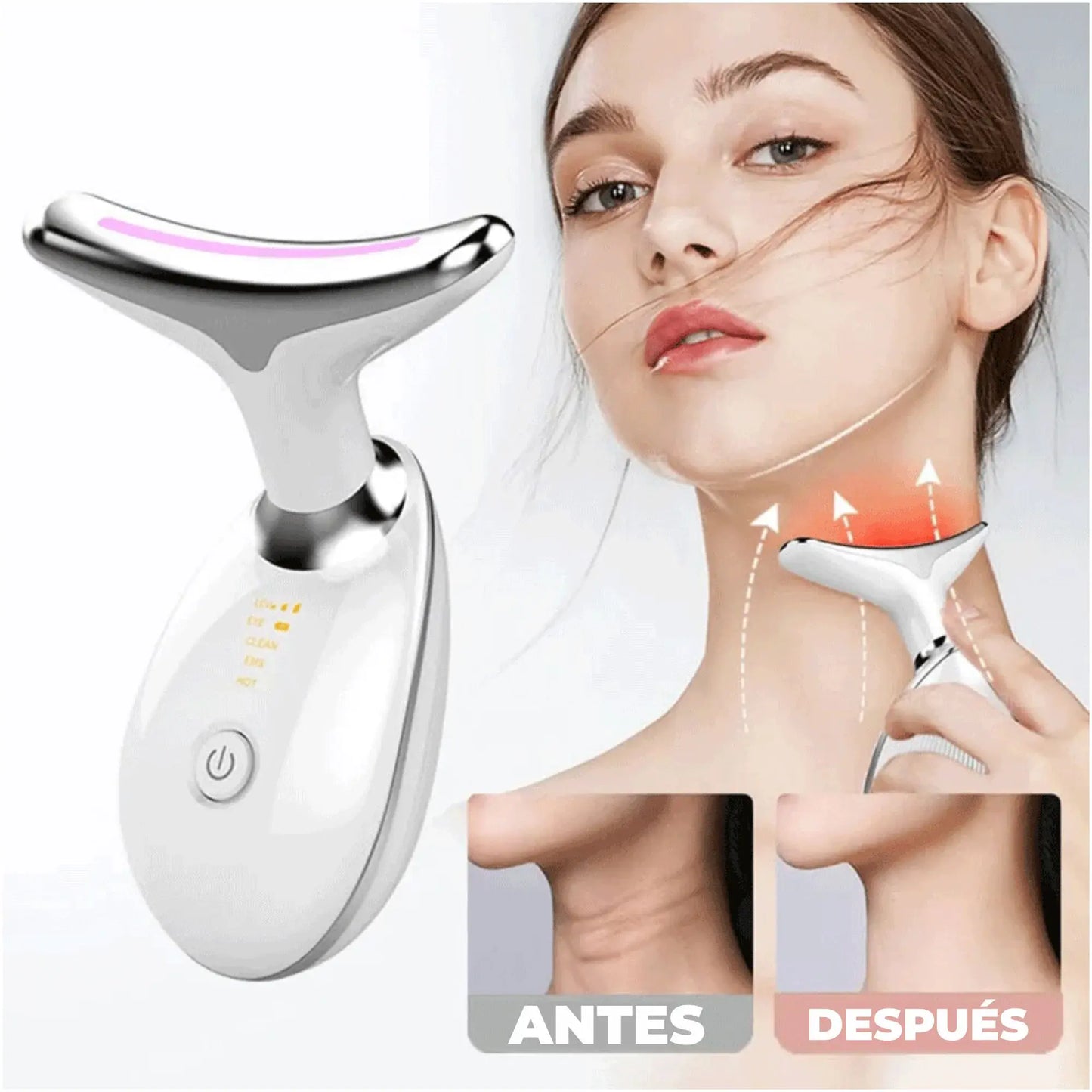 MASAJEADOR FACIAL – ADIÓS PAPADA Y ARRUGAS HOY