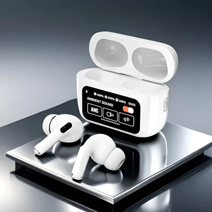 AUDÍFONOS A9 PRO TOUCH: SONIDO PREMIUM CON PANTALLA TÁCTIL