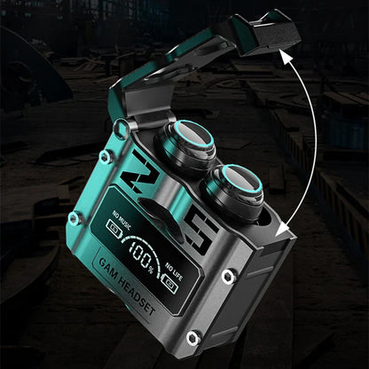 AUDÍFONOS GAMER M25 INALÁMBRICOS BLUETOOTH CON POWERBANK