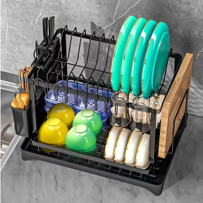 ORGANIZADOR Y ESCURRIDOR DE PLATOS + ENVIO GRATIS