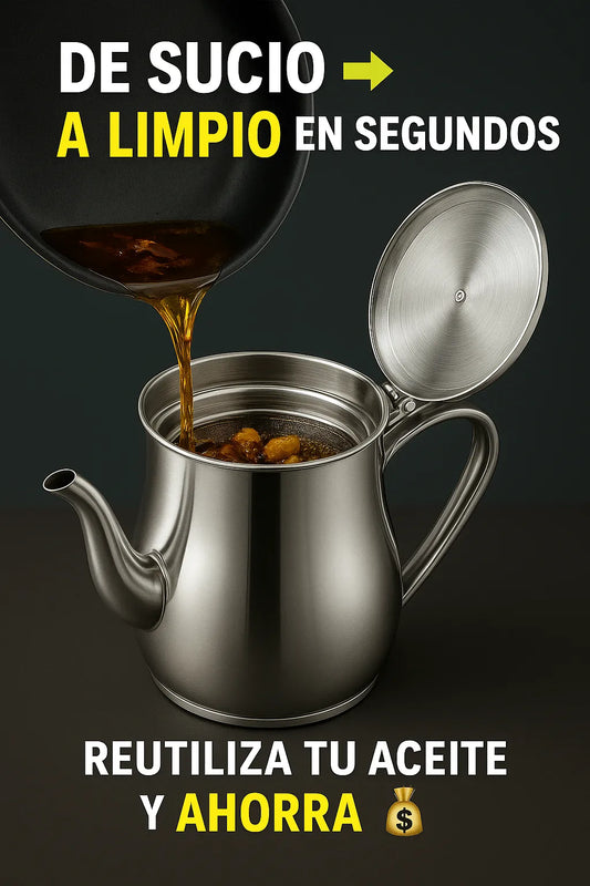 OLLA FILTRADORA DE ACEITE PREMIUM