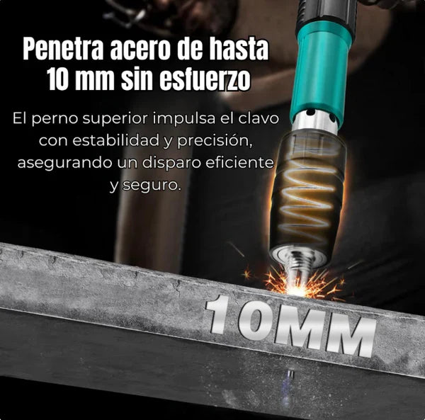 PISTOLA REMACHADORA DE CLAVOS – ADIÓS GOLPES, HOLA FIJACIÓN FÁCIL
