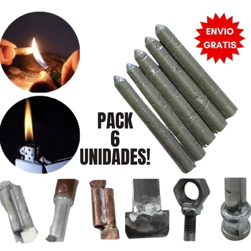 SOLDAFIX™ - SOLDADURA EXPRÉS SIN HERRAMIENTAS - PACK X6 UNIDADES