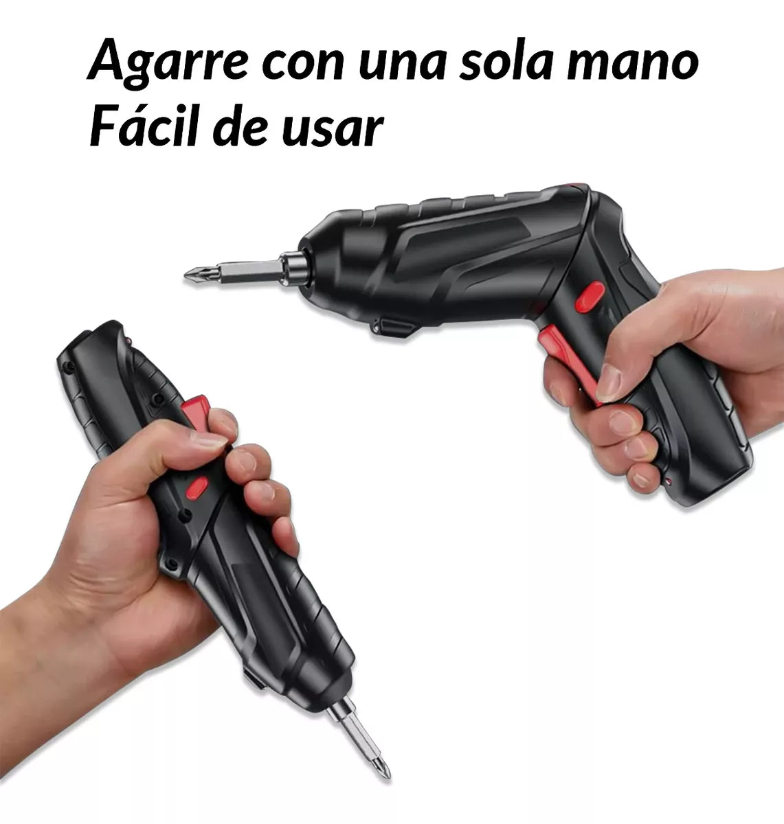 DESTORNILLADOR INALÁMBRICO RECARGABLE – KIT 47 EN 1