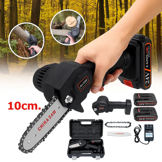 MINI MOTOSIERRA DE CORTE PROFESIONAL CON 2 BATERIAS + MALETIN GRATIS