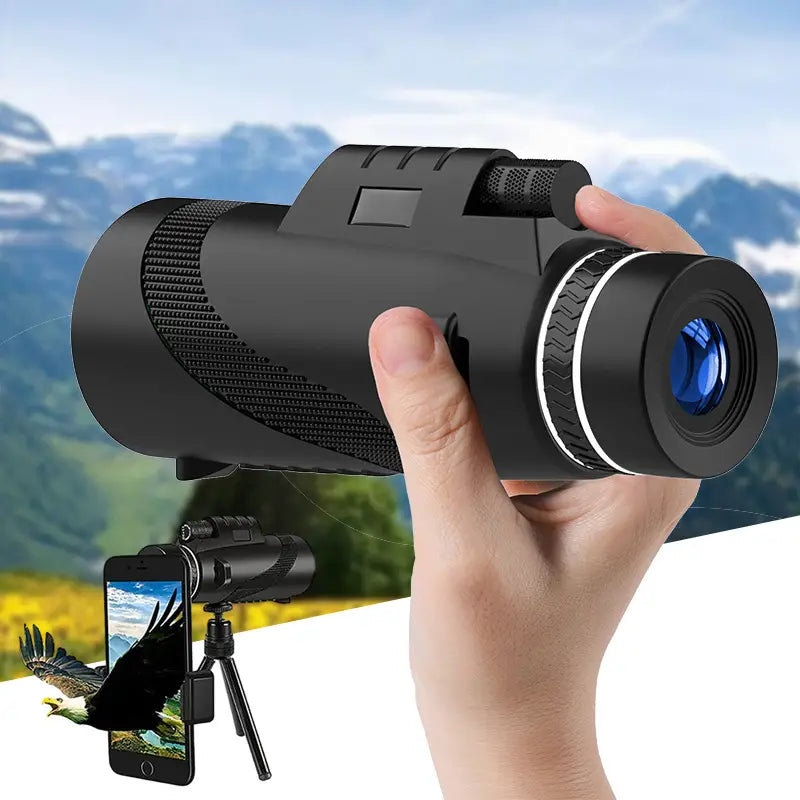 TELESCOPIO MONOCULAR PROFESIONAL 16X52 | ZOOM PODEROSO Y PRECISO