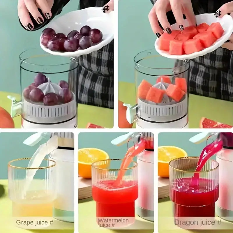 EXPRIMIDOR DE FRUTAS PORTÁTIL — ¡JUGO FRESCO DONDE ESTÉS!