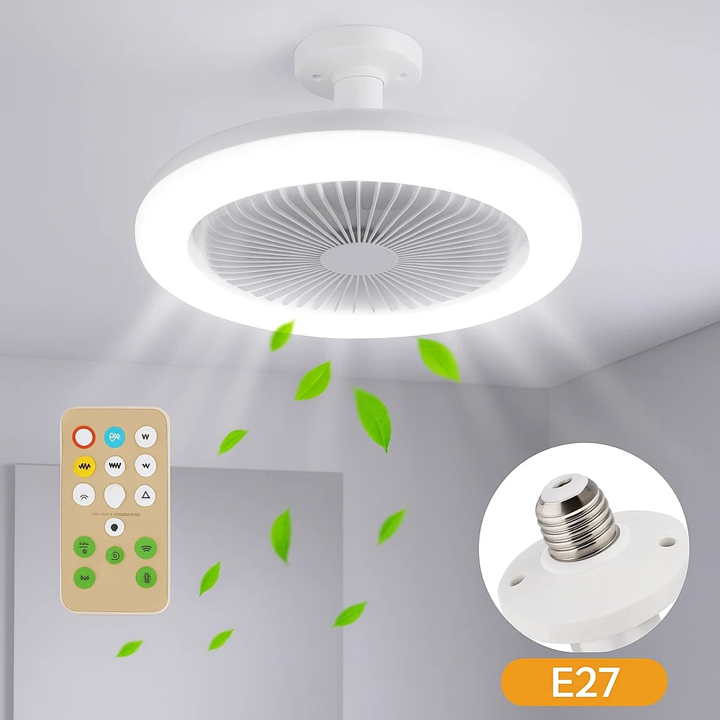 LÁMPARA VENTILADOR DE TECHO – ILUMINA Y REFRESCA CADA RINCÓN