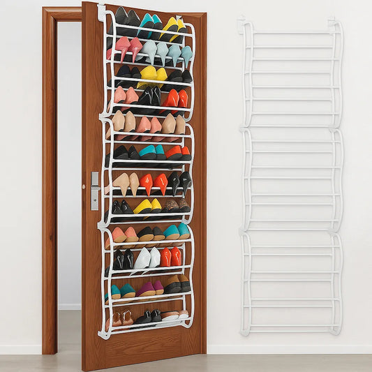 ORGANIZADOR COLGANTE DE ZAPATOS 36 PARES – TODO TU CALZADO ORDENADO Y AL ALCANCE
