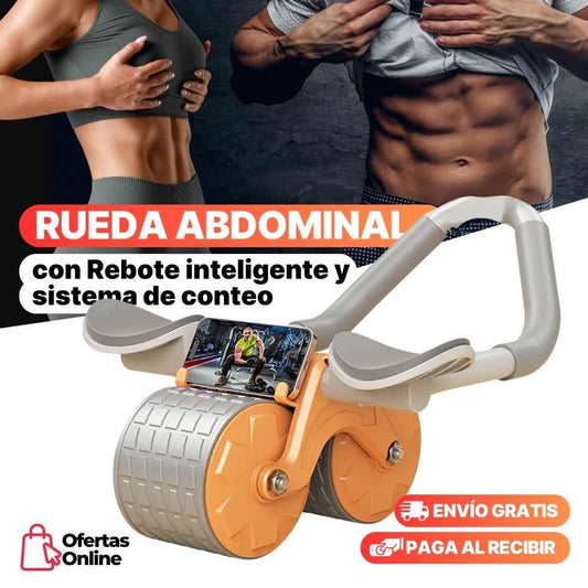RUEDA ABDOMINAL AUTOMÁTICA 🔥 ¡ABDOMEN MARCADO SIN RUTINAS COMPLICADAS!