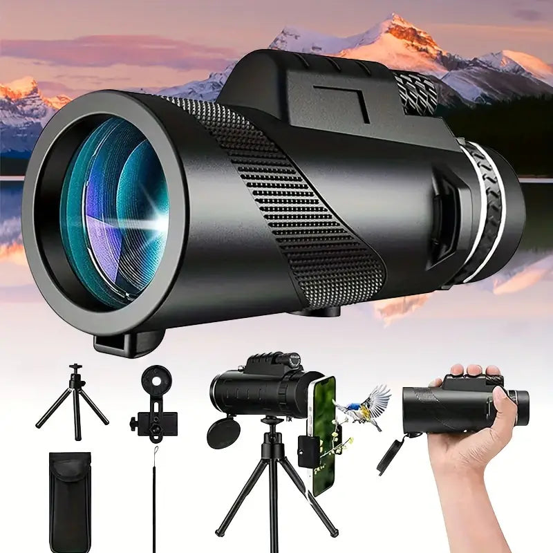 TELESCOPIO MONOCULAR PROFESIONAL 16X52 | ZOOM PODEROSO Y PRECISO
