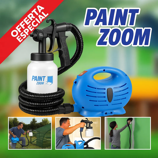 PAINT ZOOM TURBO – ¡ADIÓS RODILLOS PARA SIEMPRE!