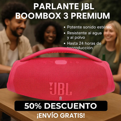 PARLANTE JBL BOOMBOX 3 PREMIUM - ¡DESCUENTO FINAL DE LIQUIDACIÓN