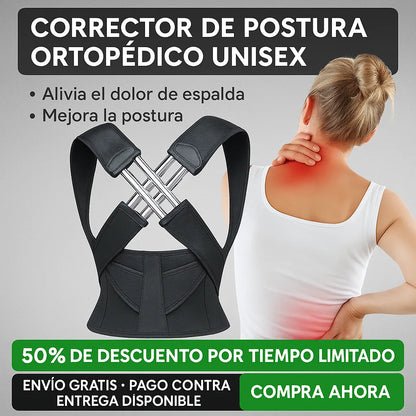 CORRECTOR DE POSTURA ORTOPÉDICO UNISEX