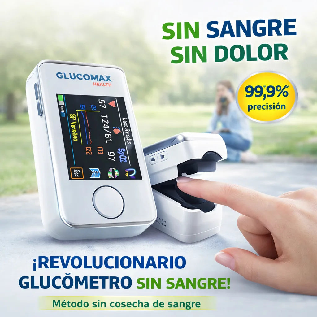 GLUСОМАХ™ МЕDІDОR LÁЅЕR NO INVASIVO SIN PINCHAZO [РRЕСIЅIÓΝ DЕL 99,9%]
